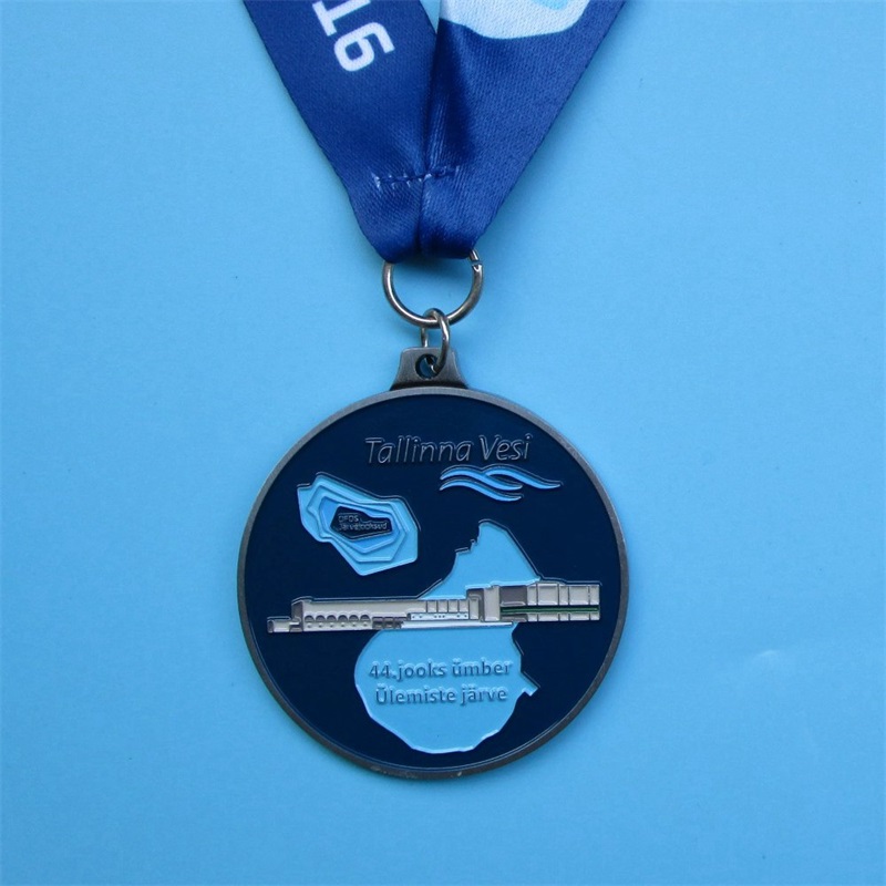 Medalie combinată Challenge Fotbal Fotbal Fotbal Volei Alergați Medalie Sportivă Metalică