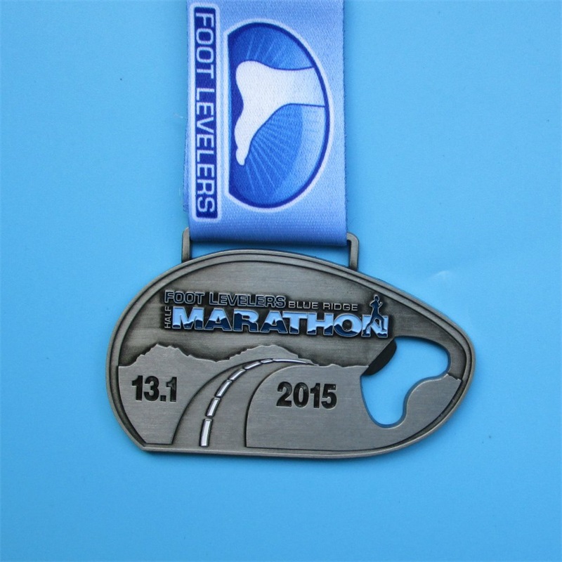 Medalion personalizat Medalii de ciclism Ciclism Medalii de metal placat antic