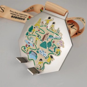 Special Design Zinc aliaj de zinc, turnând medalia metalică de sculptură 3D Medalie pentru copii