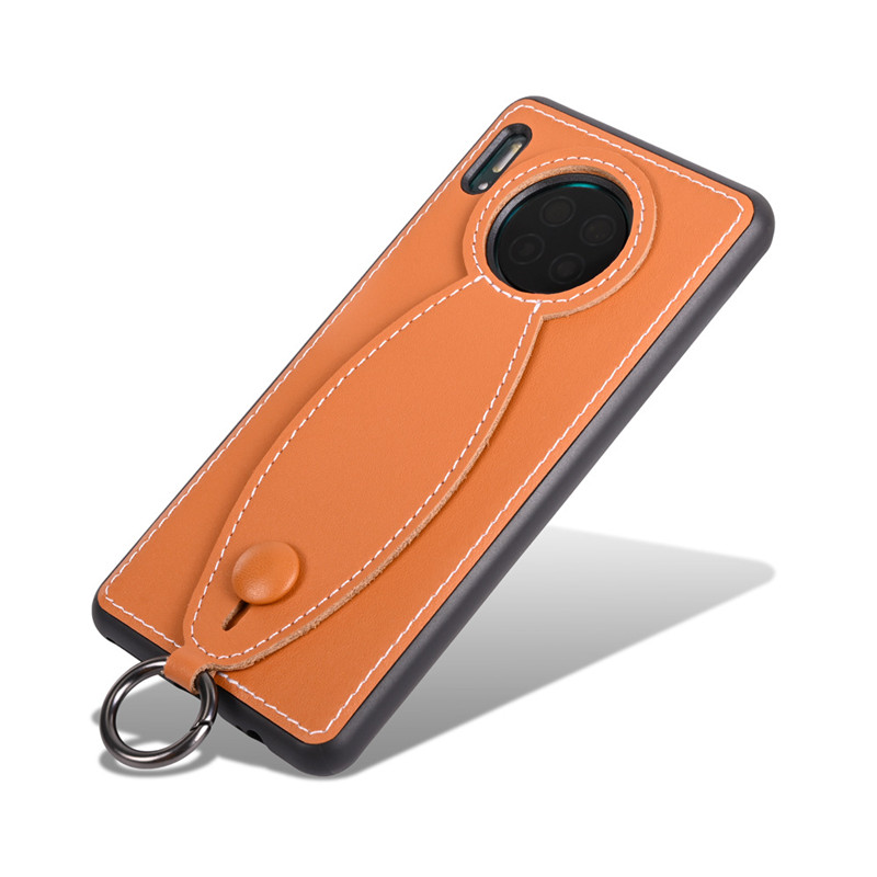 Potrivit pentru Huawei Mate30/PRO30 Carcasă pentru telefonul mobil, italie de piele personalizată cu curea personalizată Tipul telefonului mobil de protecție pentru telefon mobil, cu o bună rezistență la toamnă, durabilitate și protecție