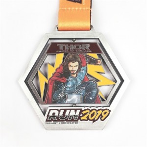Tăiați medalii de aliaj de zinc Medalii personalizate Design Super Hero Premii Medalie de Aur