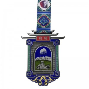 Design unic Logo personalizat 4D Medalion Sport Metal Metal Metal