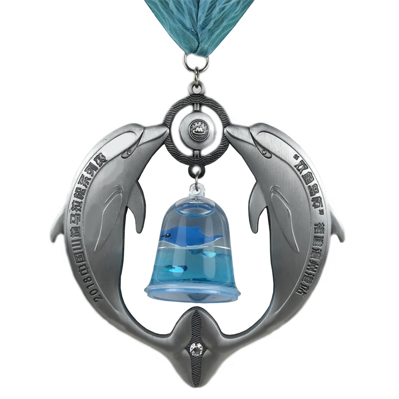 Colier de medalion personalizat 4D Medalie personalizată pentru suvenir