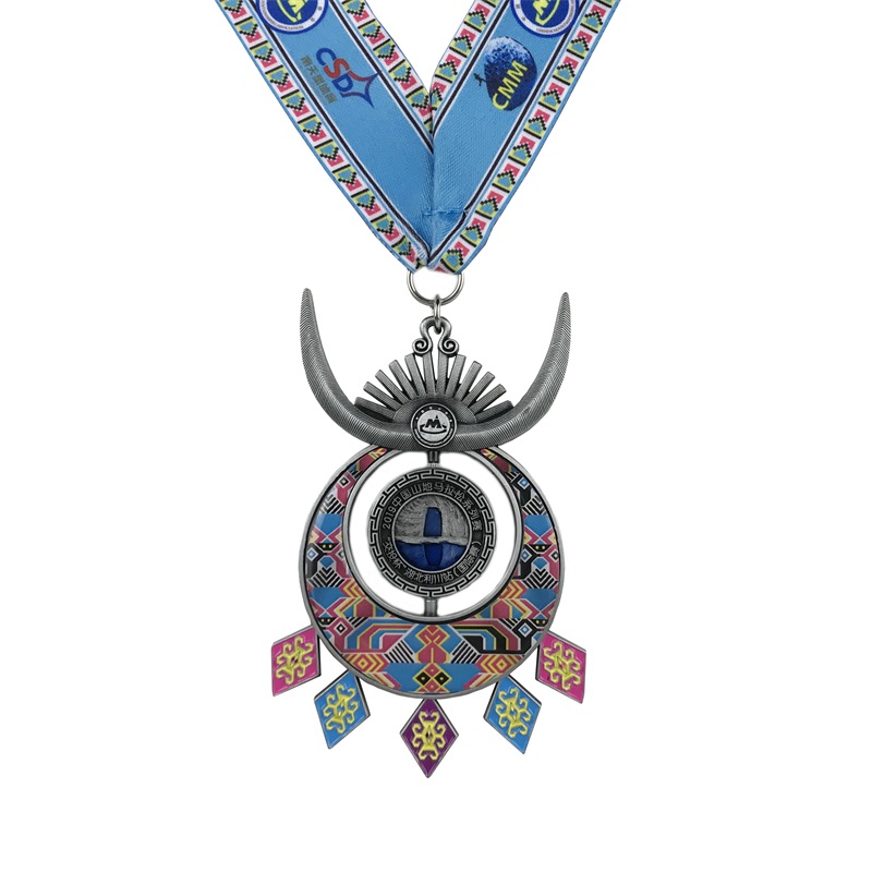 Colier de medalion personalizat 4D Medalie personalizată pentru suvenir