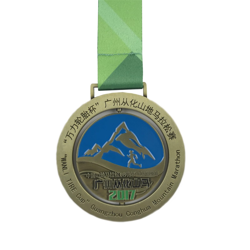 Proiectare perfectă Logo personalizat 4D Medalii sportive și medalii comemorative ale panglicii