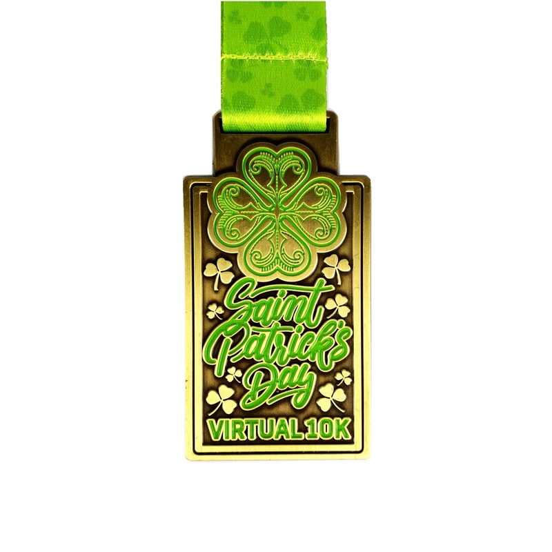 Panglică personalizată Silicon Epoxy Sport Competiție Awards Run Medal pentru alergare