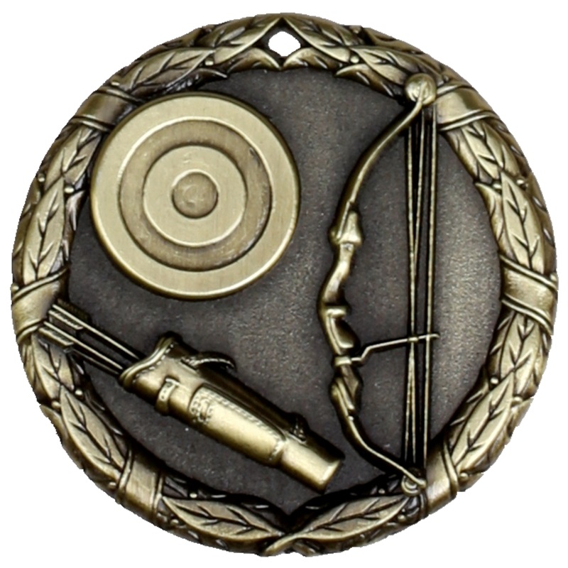 Pot fi medalii metalice reprocesate Medalia de stoc 7/8-inch Antique Silver Gold Brass Sport Sport
