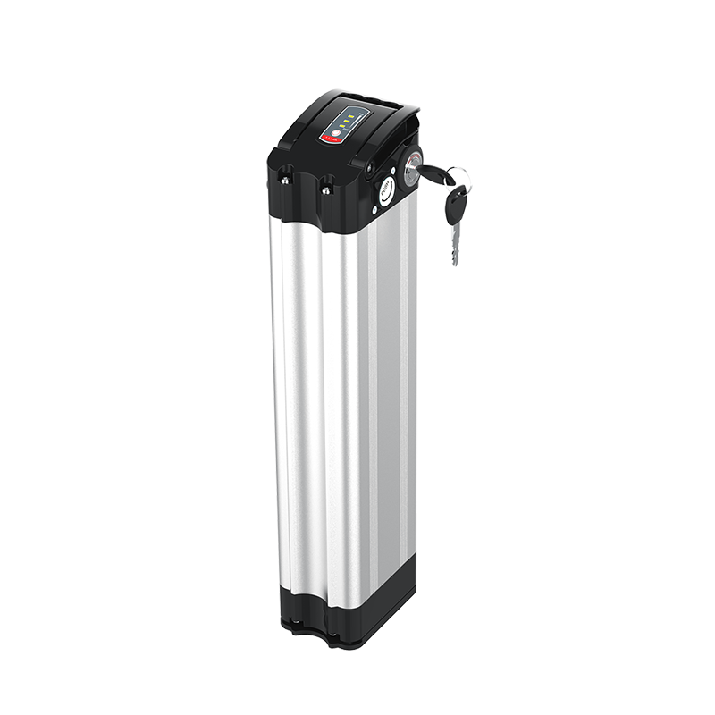 Baterie electrică cu biciclete electrice de argint 36V 48V cu baterii de litiu de litiu de celule de grad A 18650 pentru eBike