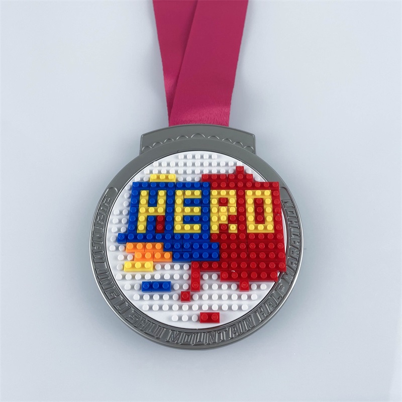 Medalii și panglici amuzante LEGO pentru gimnastica de volei înot pentru înot