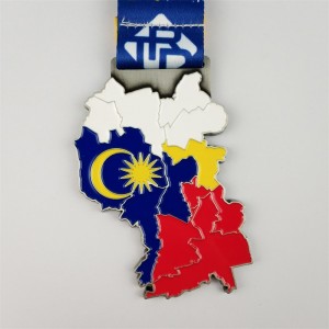 Premii pentru evenimente Medalie placată din bronz din argint de aur Ghidul de cadouri perfect pentru vacanță