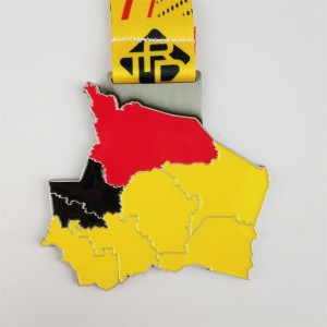 Laser propriul dvs. logo 3D Metal Award ODM Gold Silver and Bronz Medals