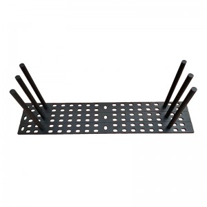 Suport plutitor din oțel pulverizat cu pulbereneagră de înaltă calitate cu tijă de sprijin detașabilă