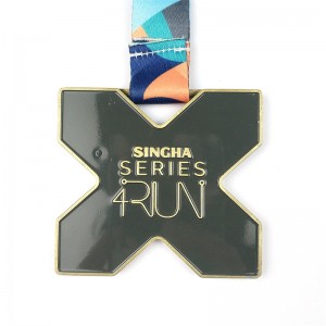 Medalion de aur Medalii de colier de iarnă Olimpiadă de iarnă 2022 Medalia de fontă