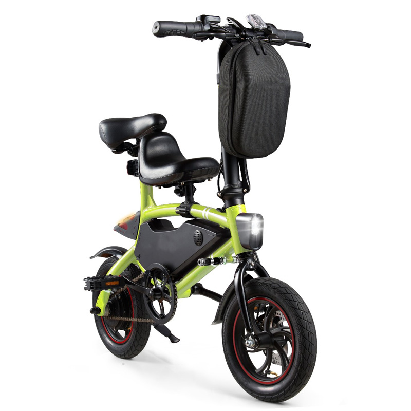 B1- 12 inch Bicicletă electrică pliabilă portabilă