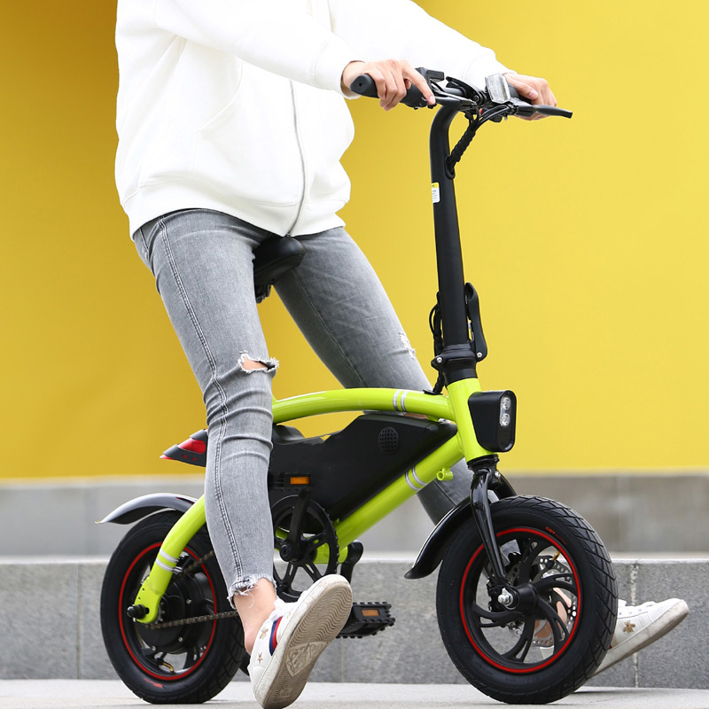 B1- 12 inch Bicicletă electrică pliabilă portabilă