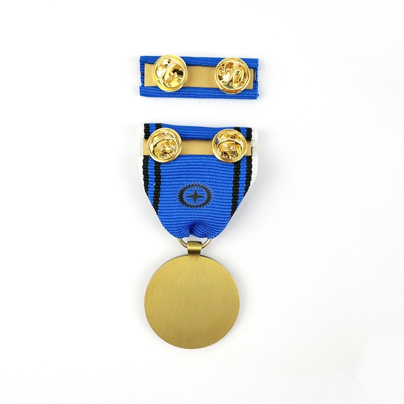 Medalie de onoare personalizată Medalia de metal militar Onoare cu PIN