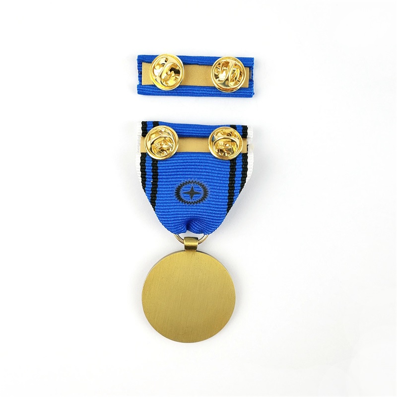 Medalie personalizată Ribbon Metal Iron Cross Soldiers Honor Laundation War Award Insigna pentru medalii de premiere