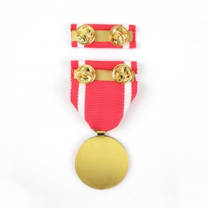 Medalla Custom Medalla Die Died Metal Badge Medaluri 3D de activitate și premii Medalia de onoare cu panglică