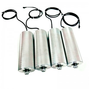 Rolă electrică motor încorporat AC 220V 380V DC 24V 48V rolă din oțel inoxidabil rolă acoperită cu cauciuc acoperit cu cauciuc