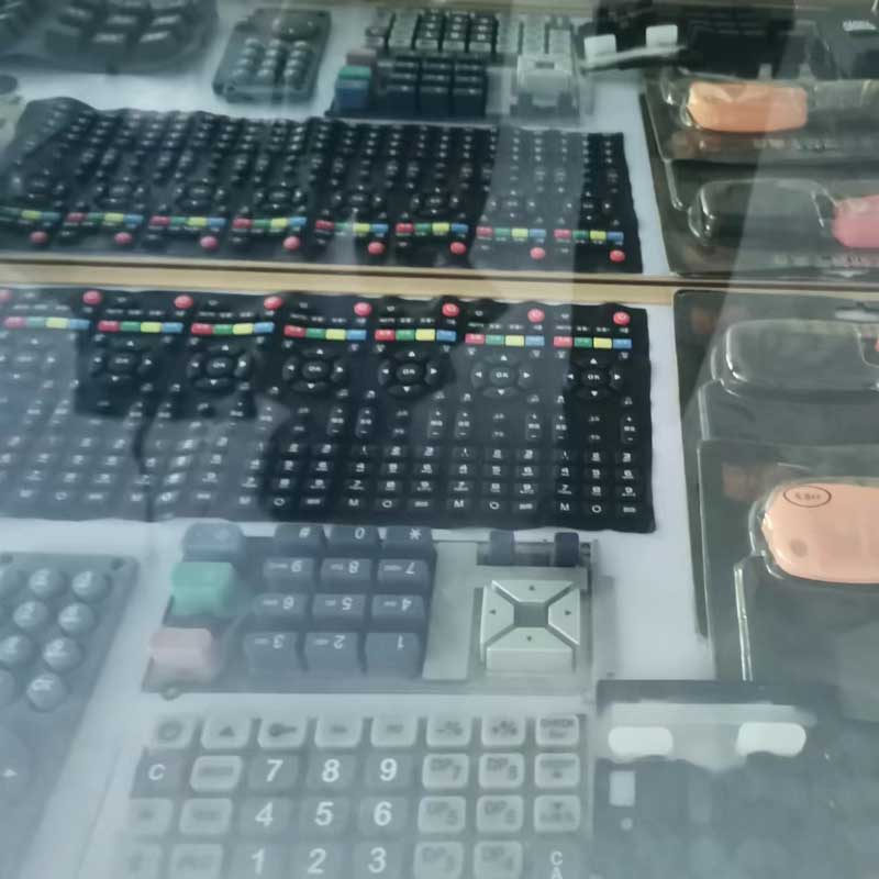 Calculator personalizat tastatură din cauciuc silicon