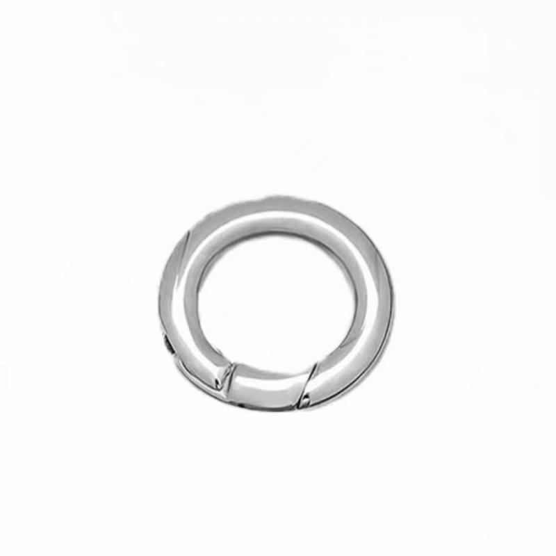 Declanșare O-inel deschisă rotundă Carabinică inel de primăvară ROUND CHEIE ROUND Portofel Metal Metal Breiet