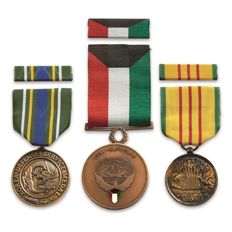 Medalion de premiere personalizat cu comerț cu ridicata cu ridicata cu comerț cu ridicata cu bara de panglici scurte