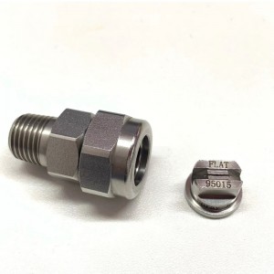 TP UNIJET Sfaturi de pulverizare, TPU, ventilator plat jet inox