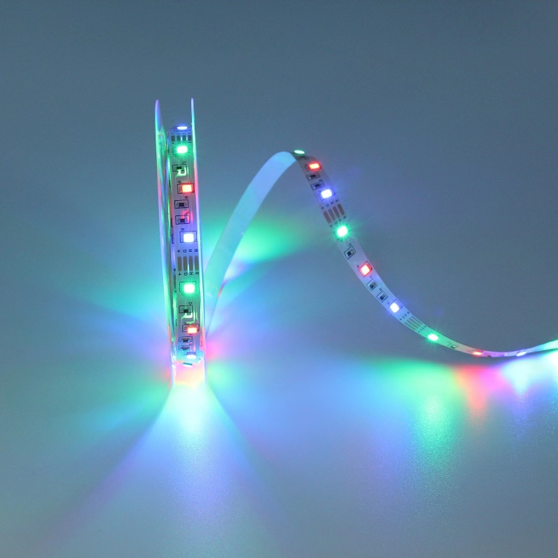 12V Smart Control Decorație interioară Inteplată SMD 5050 LED -uri cu bandă RGB cu bandă
