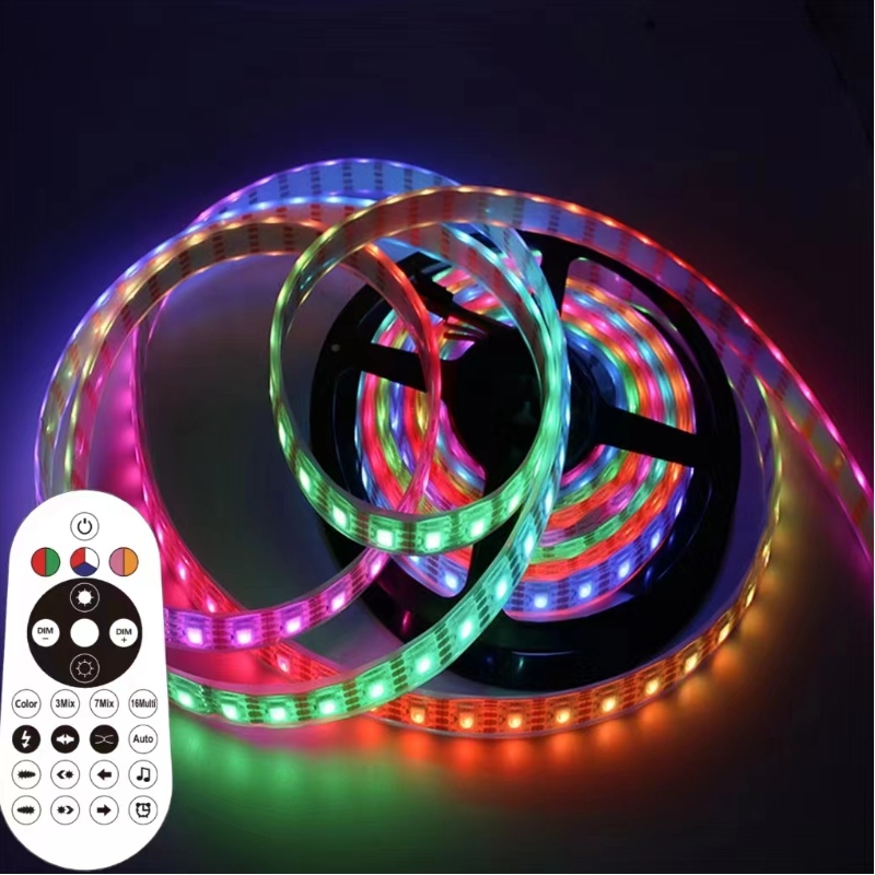 12v Smart Control interior interior decor exterior impermeabil SMD 5050 LED -uri LED Magic Color Strip