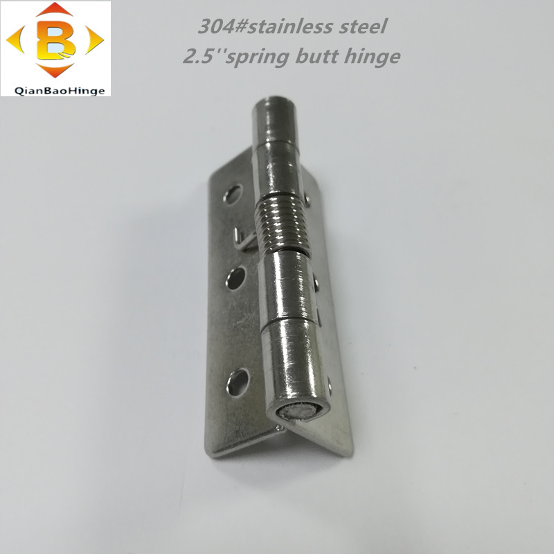 304#tainless oțel cu arc cu balamală ușă mai aproape de balamale din lemn cu balamale cu balamale automate de revenire automată