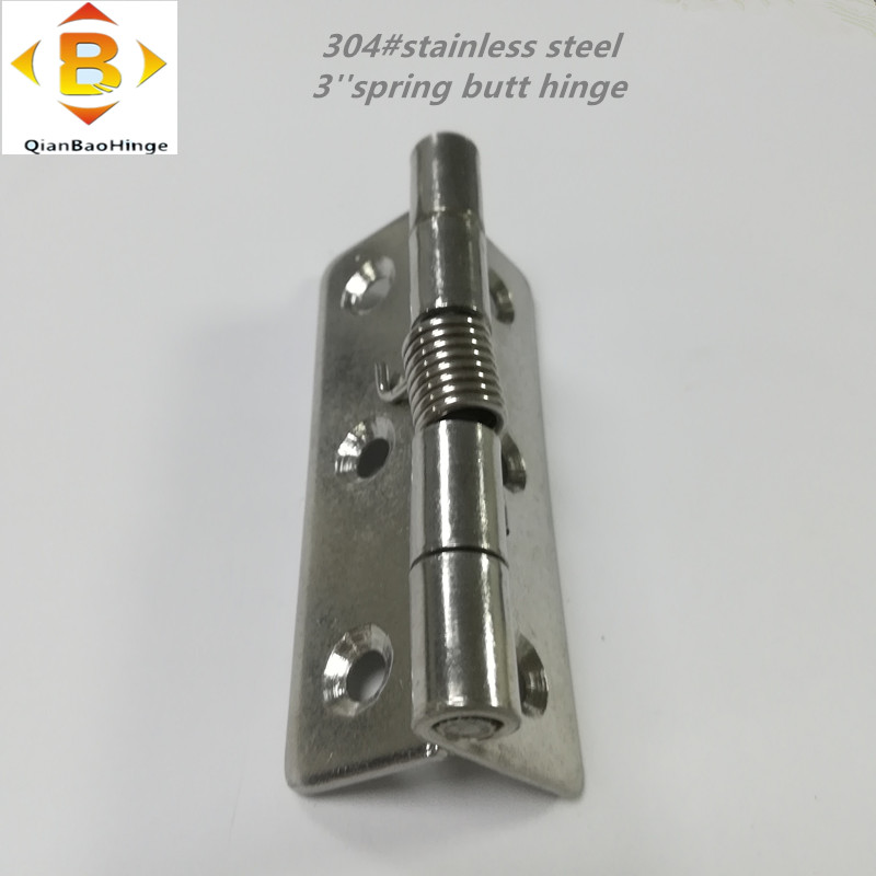 304#tainless oțel cu arc cu balamală ușă mai aproape de balamale din lemn cu balamale cu balamale automate de revenire automată