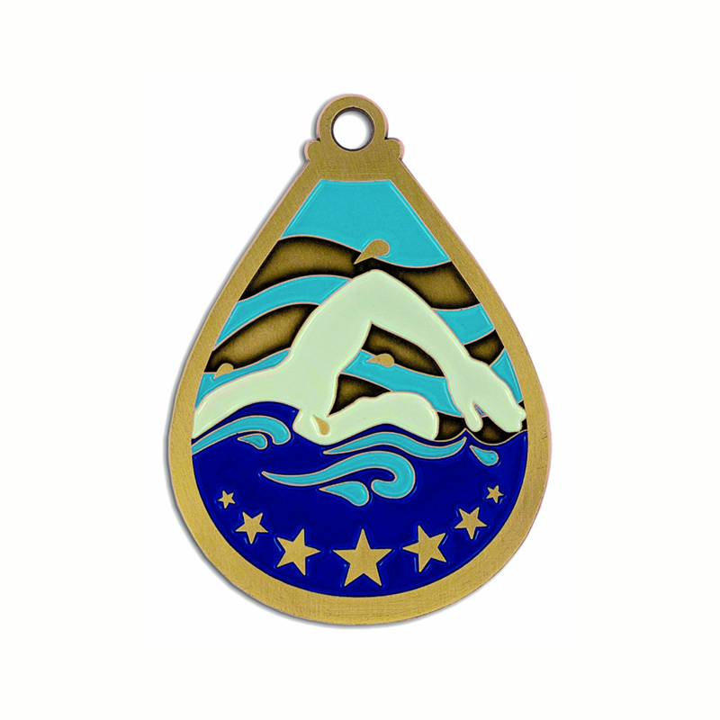 Medalii personalizate Design pentru medalii de înot
