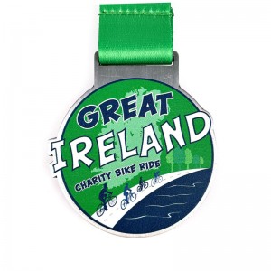 Medalii de sport fabrică Medalii de ciclism metalice medalii personalizate 3D pentru biciclete