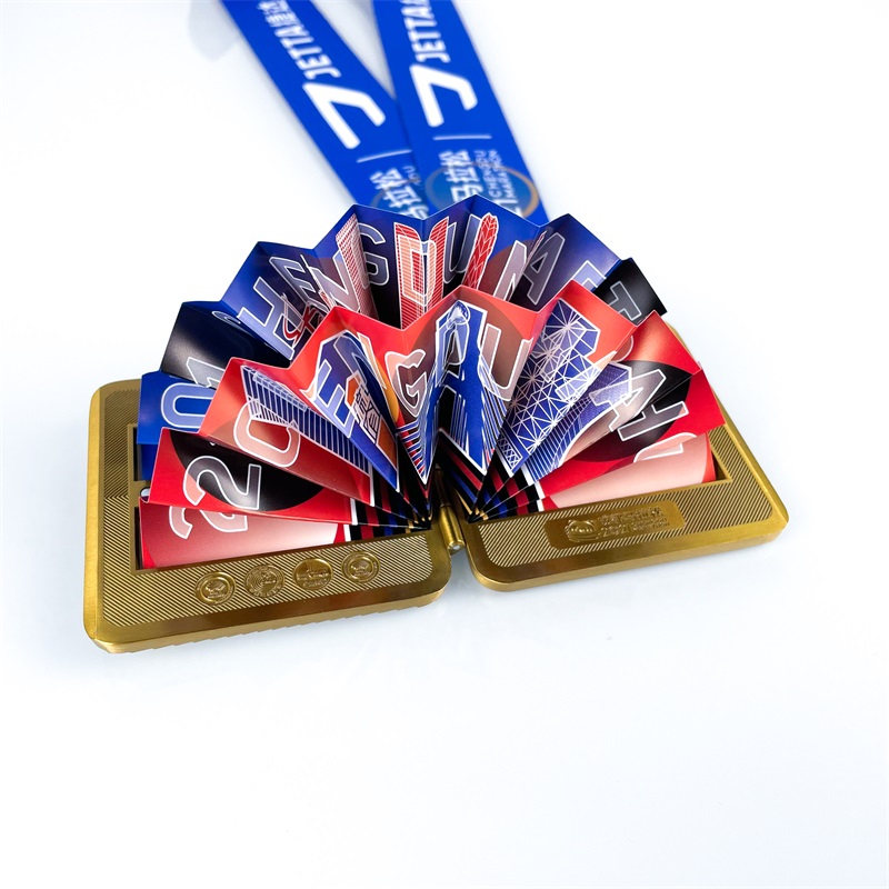 Medalii de maraton de aur personalizate Medalie de maraton personalizată