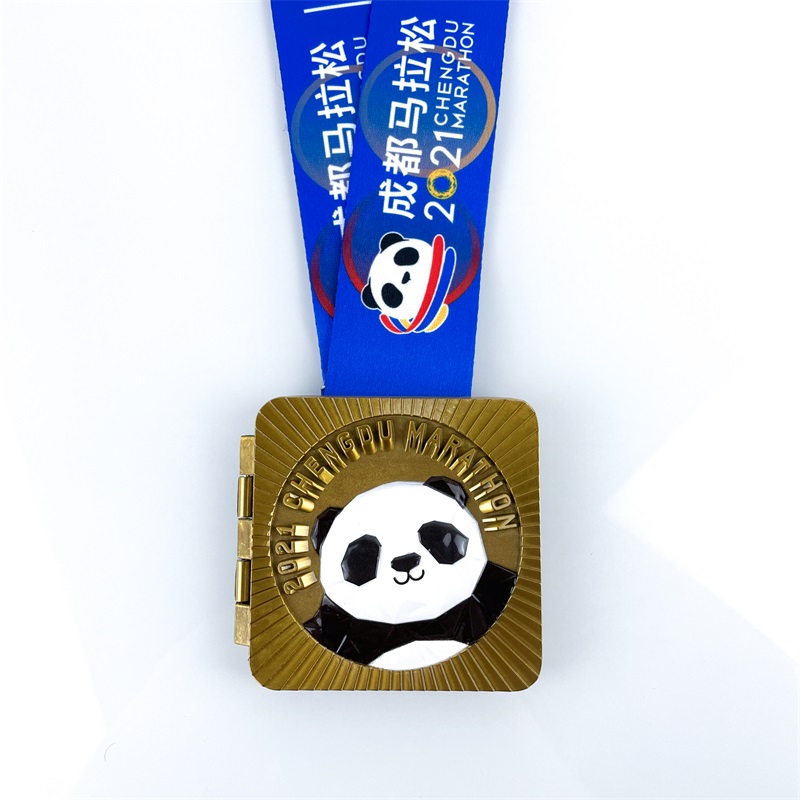 Medalii de maraton de aur personalizate Medalie de maraton personalizată
