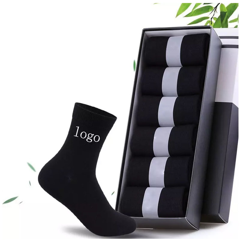 Design simplu șosete respirabile șosete pentru afaceri personalizate