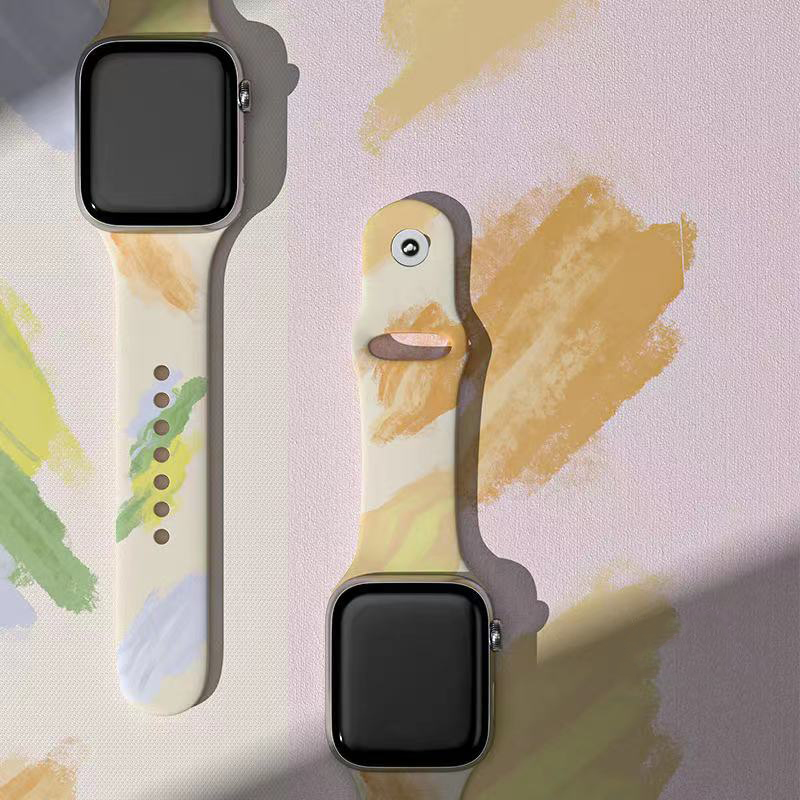 Imprimare curea de bandă de ceasuri din cauciuc din silicon pentru iwatch