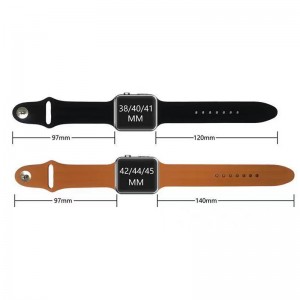 IWATCH SILICONA SPORTS BAND BRUSC BRACKET CURĂRI PENTRU Apple Watch