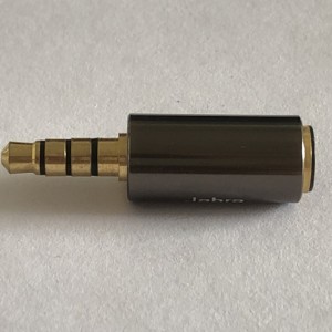 Prâu pentru căști fără lipit cu trei etape de 2,5 mm stereo plug de sunet la 3p cablu de bloc de bloc de bloc