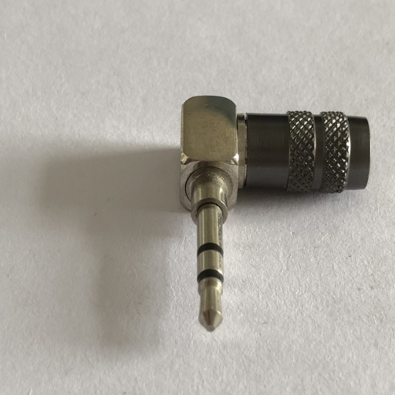 Prâu pentru căști fără lipit cu trei etape de 2,5 mm stereo plug de sunet la 3p cablu de bloc de bloc de bloc