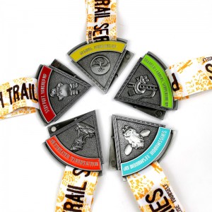 Medalia combinată a premiilor metalice personalizate ieftine