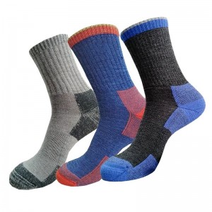 Premium Premium Marino Lână Micro Crew Socks Termal Walking Merino Lână care rulează șosete