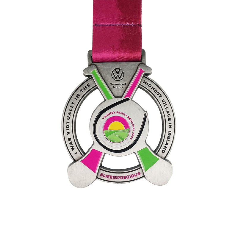 Medalii personalizate Amazon MEDAL AUR METAL PENT