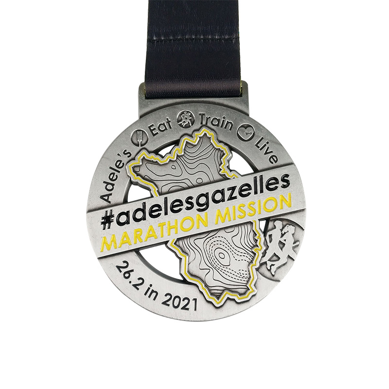 Medalii personalizate Medalii Fast Hollow Out Aliaj de zinc personalizat