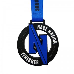 Medalii personalizate Medalii Fast Hollow Out Aliaj de zinc personalizat