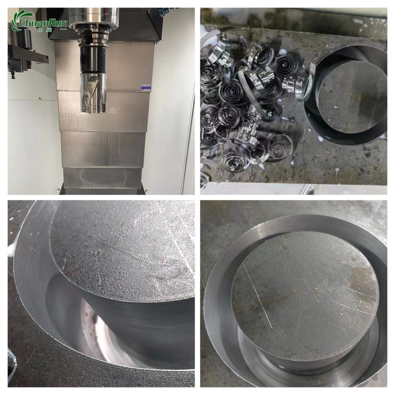 Chuanrun CNC Carbură de mare viteză WC Core U-Drill WCMT Insert Machine Four pentru inserare de instrumente indexabile