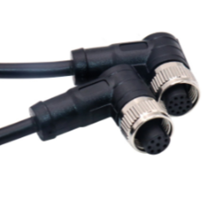 IP68 2-5 PIN EXTENSIUNE CONNECTOR DE PUTEREA IPUNĂ M15 FIRA FILRULUI FEMI FEMI MELLE Conector rapid