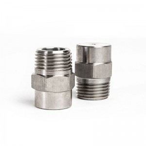 Duza de con de conuri solidă din oțel inoxidabil și umidificare cu presiune ridicată și joasă atomizare duză conică duză de apă de curățare a apei