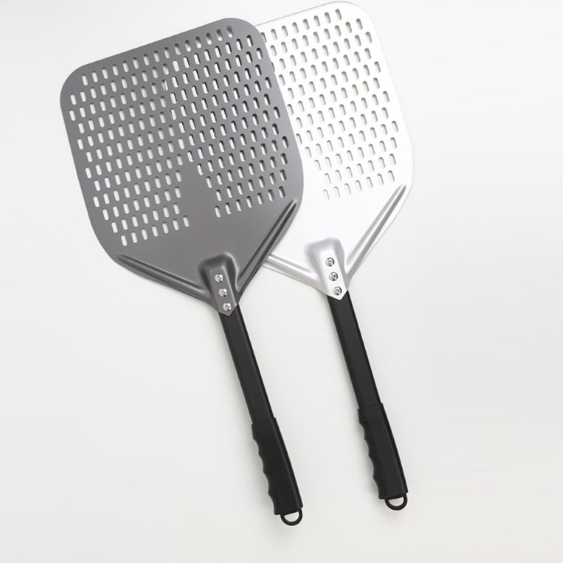 Mâner detașabil anodizat 12inch/13inch/14inch/16inch perforat de aluminiu pizza pizza pizza pizza pizza pizza pizza