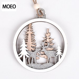 Bauble de Crăciun din lemn